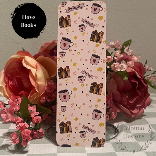I Love Books Bookmark