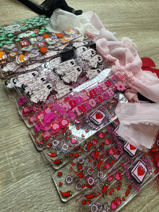 Mystery Acrylic Bookmark
