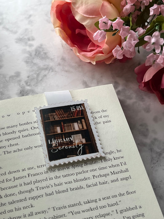 Library Serenity Magnetic Bookmark