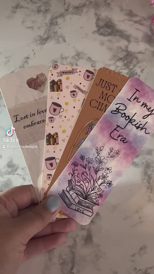 Bundle of 4 Bookmarks